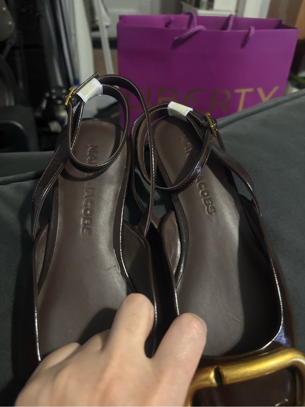 New Marc Jacobs THE POP J MARC FLAT size 7 - Picture 8 of 8